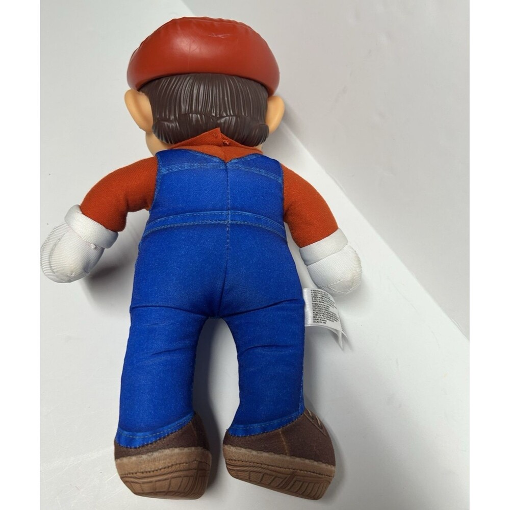 The Super Mario Bros Movie Poseable Plush Figure Jakks Pacific Nintendo In Hand - Picture 8 of 9